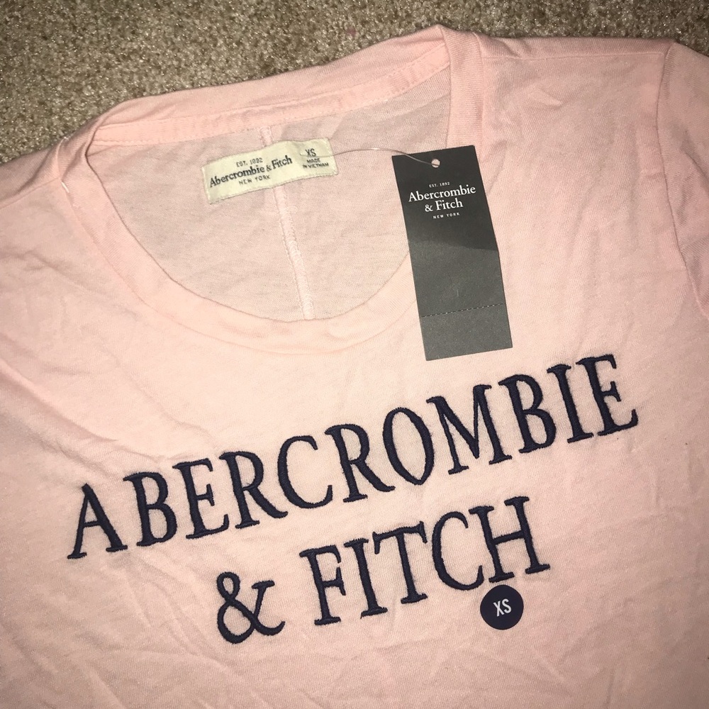 Abercrombie & Fitch Baby Pink T-Shirt